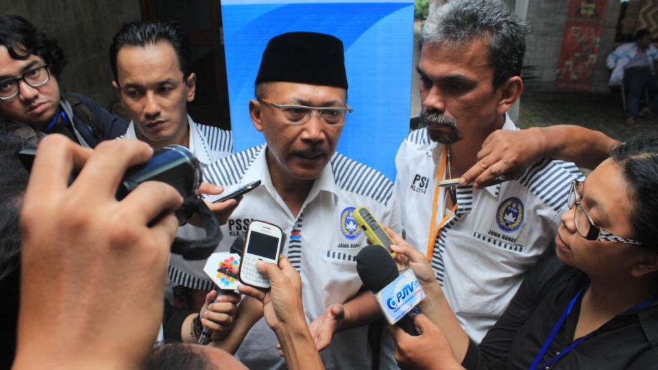 Dudi Sutendi, Kamis (27/11/14), terpilih jadi Ketua Umum Asosiasi Provinsi (Asprov) PSSI Jawa Barat hingga empat tahun kedepan menggantikan Ketua Umum sebelumnya dinahkodai Rahmat Yasin. - INDOSPORT